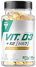 Парфумерія, косметика Харчова добавка "Вітаміни D3+K2" - Trec Nutrition D3+K2 (MK-7)