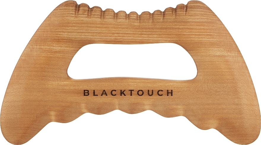 Дерев'яний шкребок для гуа-ша масажу тіла - BlackTouch Body Gamer — фото N2