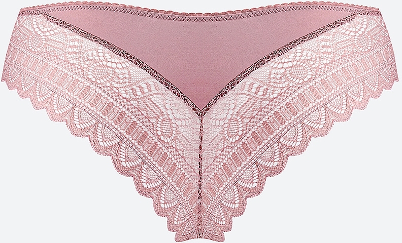 Трусики-танга TM10, dusty pink - Uniconf — фото N3