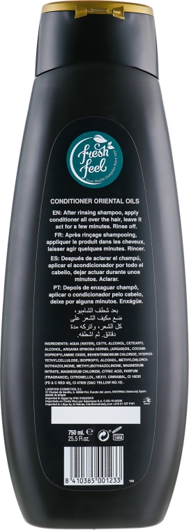 Кондиціонер для волосся "Східні олії" - Fresh Feel Oriental Oils Conditioner — фото N2