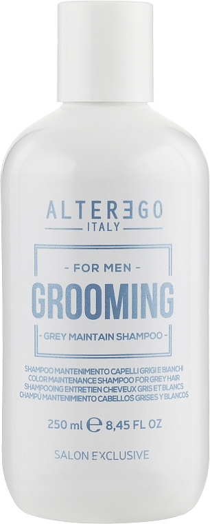 Шампунь для сивого волосся - Alter Ego Grooming Grey Maintain Shampoo — фото N1