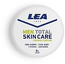 Духи, Парфюмерия, косметика Крем для мужчин 3в1 - Lea Men Total Skin Care Cream