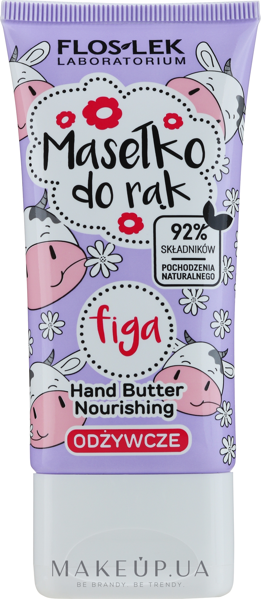 Питательное масло для рук "Инжир" - Floslek Nourishing Hand Butter Figa — фото 50ml
