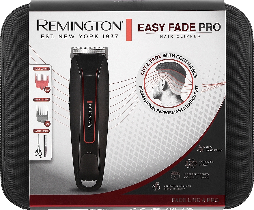 Набір для підстригання волосся - Remington HC550 Easy Fade PRO — фото N1