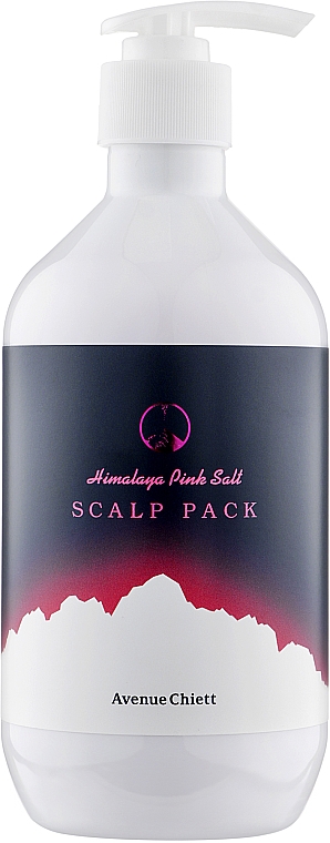 УЦЕНКА Освежающая маска для кожи головы с гималайской солью - PL Avenue Chiett Himalaya Pink Salt Scalp Pack* — фото N2