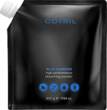 Высокоэффективная осветляющая пудра - Cotril Blue Diamond High Performance Bleaching Powder — фото N1