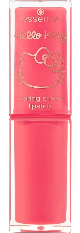 Губная помада с матовым финишем - Essence Hello Kitty Caring Sheer Lipstick — фото N1