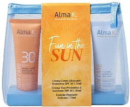 Духи, Парфюмерия, косметика Набор - Alma K. Fun In The Sun Kit (f/cr30ml + b/cr75ml + lot75ml)