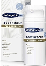 Крем для ніг "Все в 1" - Salvequick Foot Rescue All In 1 Foot Cream — фото N2