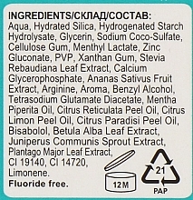 Антибактеріальна зубна паста для свіжості дихання і зміцнення емалі "Цитрус" - Biomed Vitafresh — фото N3