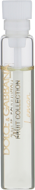 Dolce&Gabbana Fruit Collection Lemon - Туалетна вода (пробник) — фото N2