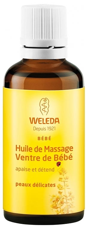 Олія для масажу животика немовлят - Weleda Baby Belly Massage Oil — фото N1
