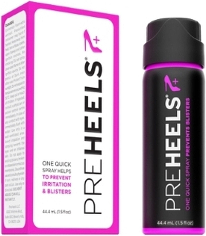 Спрей для предотвращения образования мозолей - PreHeels Blister Prevention Spray — фото N2