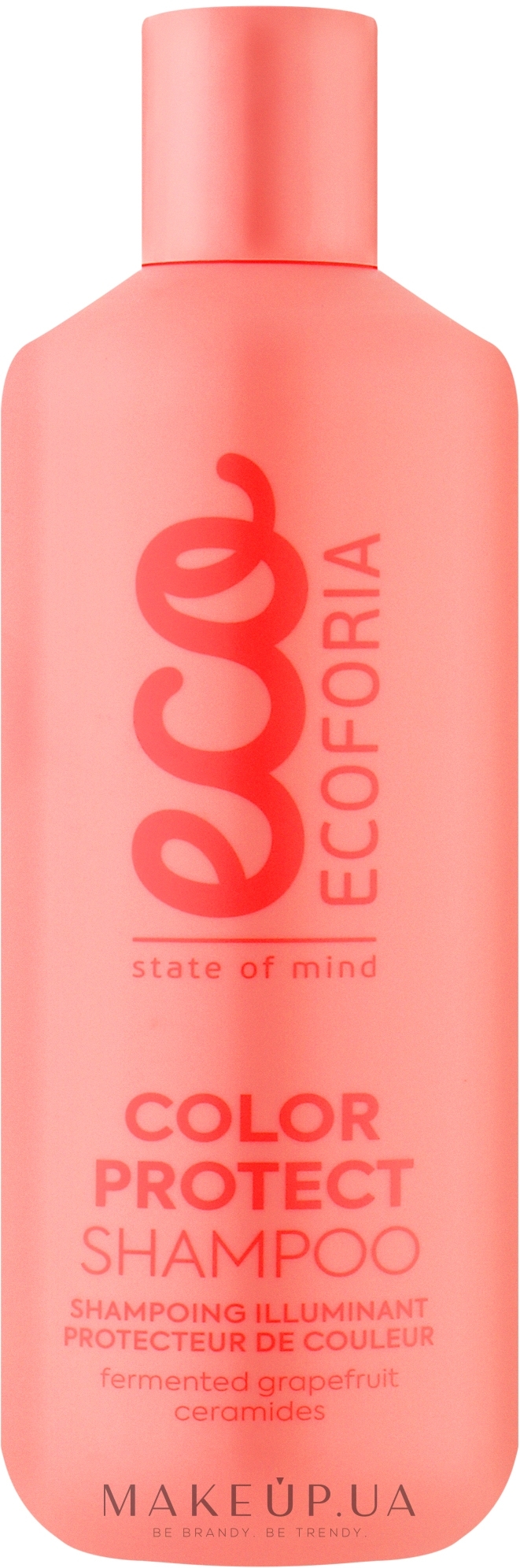 Шампунь для окрашенных волос - Ecoforia Hair Euphoria Color Protect Shampoo — фото 400ml
