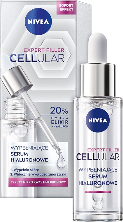 Набір - Nivea Cellular Expert Filler Duopack (f/cr/50ml + f/ser/30ml) — фото N3