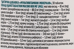 Дієтична добавка "Вітамінно-мінеральний комплекс" - Biotus Multivits & Minerals — фото N3