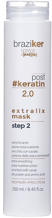 Маска для волос после кератинового выпрямления - Braziker Hair Mask After Keratin Straightening — фото N1
