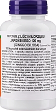 Капсулы "Гинкго билоба" 120 mg - Now Foods Ginkgo Biloba — фото N2