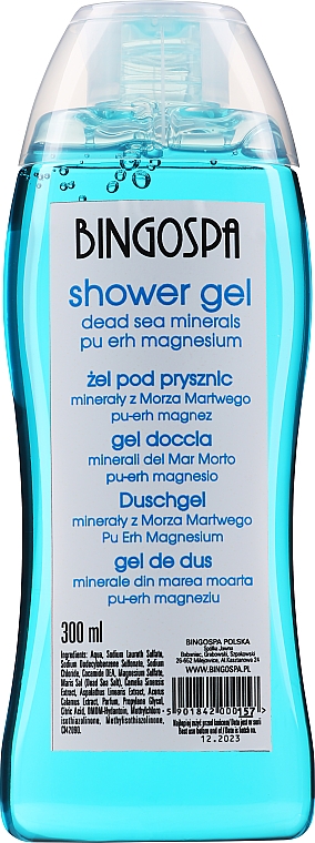 Гель для душу з мінералами Мертвого моря - BingoSpa Shower Gel — фото N2