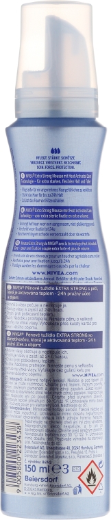 Мус для волосся - NIVEA Extra Strong Styling Mousse — фото N2