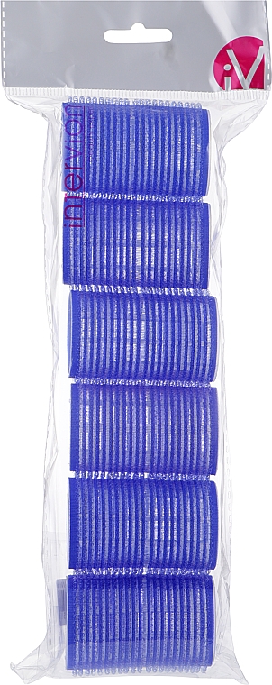 Бигуди с липучкой, 499595, синие - Inter-Vion