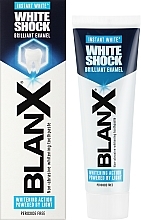 УЦІНКА Відбілювальна зубна паста - BlanX White Shock Instant White Brilliant Enamel Toothpaste * — фото N2