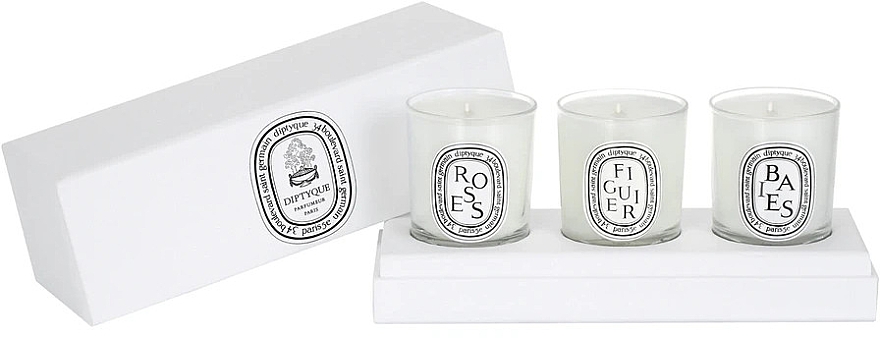 Набор - Diptyque Votive Candle Trio (candle/70gx3) — фото N1