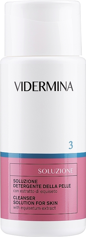 Очищающее средство для новорожденных - Vidermina 3 Cleanser Solution For Skin pH 3.5 — фото N1