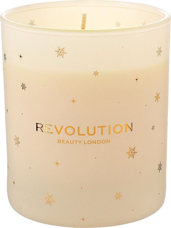 Ароматична свічка - Makeup Revolution Home Let It Snow Scented Candle — фото N1