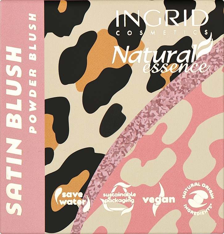Румяна - Ingrid Cosmetics Natural Essence Satin Blush — фото N2