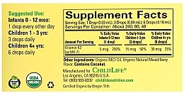 Органический витамин К2 для детей со вкусом ягод, капли - Child Life Organic Vitamin K2 Drops — фото N3