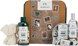 Духи, Парфюмерия, косметика Набор, 6 продуктов - The Body Shop Creamy & Dreamy Coconut Big Gift