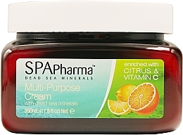 Універсальний крем із цитрусовими та вітаміном С - Spa Pharma Multi Purpose Cream Citrus & Vitamin C — фото N1