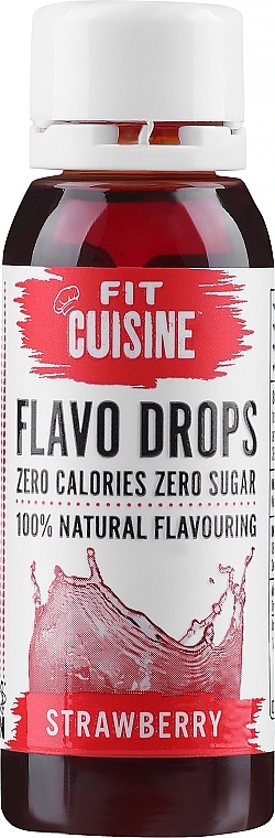 Натуральный ароматизатор для пищи "Клубника" - Applied Nutrition Flavo Drops Strawberry — фото N1