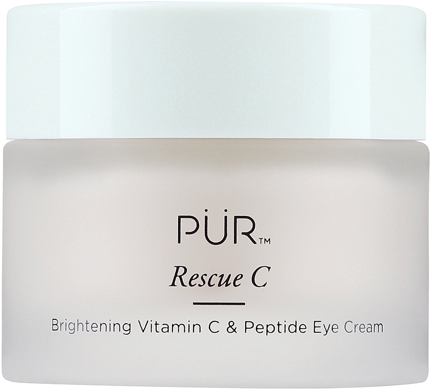 Ультракондиционирующий бодрящий крем для глаз - Pür Rescue C Brightening Vitamin C & Peptide Eye Cream — фото N1