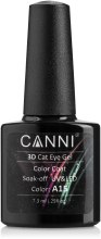 Гель-лак "Зоряне небо" - Canni 3D Top Coat Cat Eye — фото N1