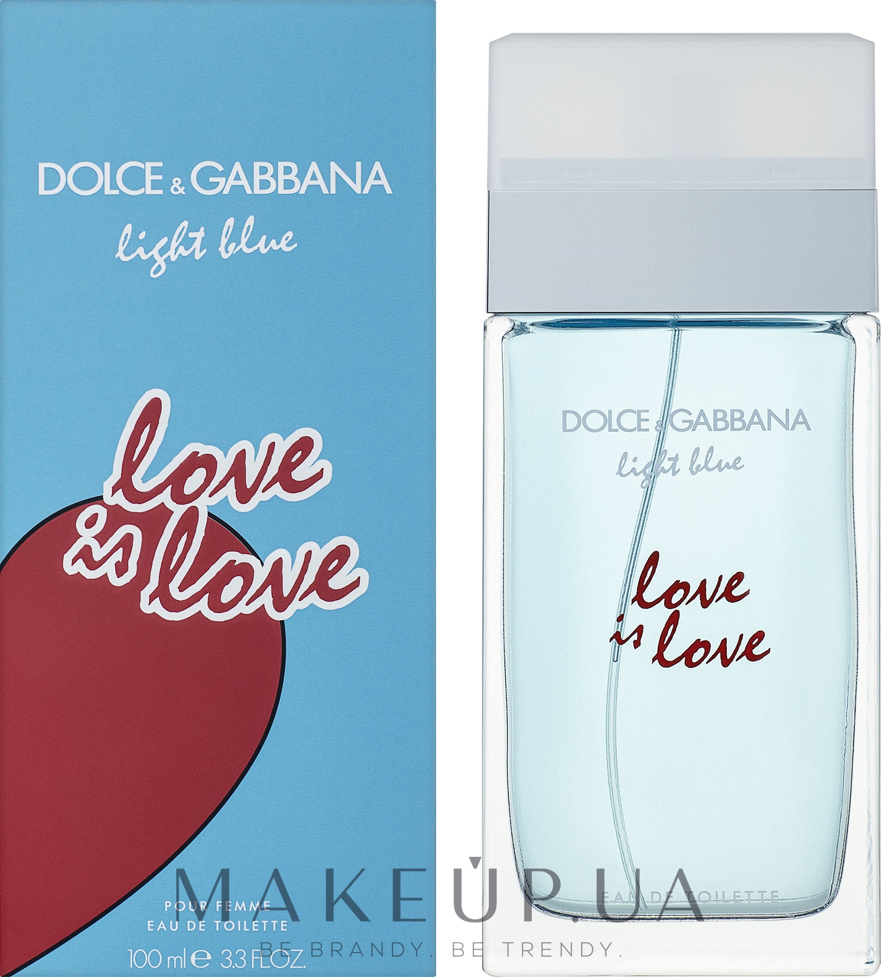 Dolce & Gabbana Light Blue Love is Love Pour Femme - Туалетна вода — фото 100ml
