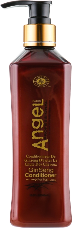 Кондиціонер проти випадіння волосся з екстрактом женьшеню - Angel Professional Paris With Ginseng Extract Conditioner