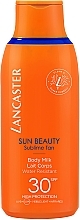 Парфумерія, косметика Водостійке сонцезахисне молочко для тіла - Lancaster Sun Beauty Sublime Tan Body Milk SPF30