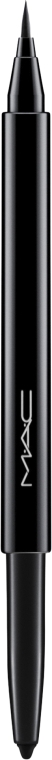 Двосторонній олівець-підводка для очей - M.A.C Dual Dare All Day Waterproof Liner — фото N1