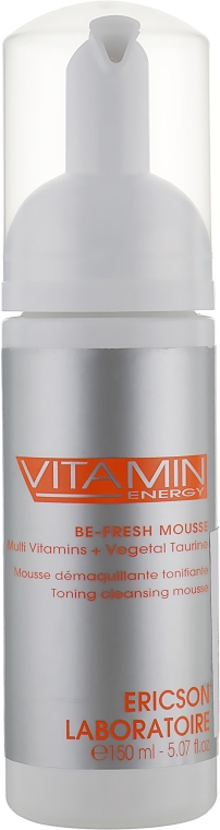 Тонизирующий очищающий мусс - Ericson Laboratoire Vitamin Energy Be Fresh Mousse 