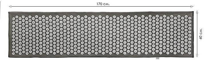 Набір "Аплікатор Кузнєцова" Eko-Max 40х170 см, 10-59457, килимок + валик + чохол - Universal — фото N5