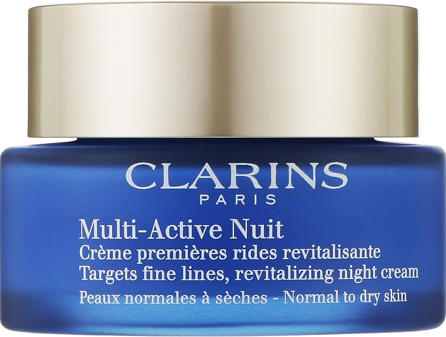 Ночной крем для нормальной и сухой кожи - Clarins Clarins Multi-Active Night Cream — фото N1