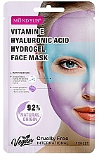 Тканинна маска з гіалуроновою кислотою та вітаміном Е - Mond'Sub Vitamin E Hyaluronic Acid Hydrogel Face Mask — фото N1