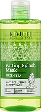 Парфумерія, косметика Маска для обличчя "Зелений чай" - Revuele Patting Splash Mask Green Tea