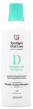 Ополіскувач для ротової порожнини - Spotlight Oral Care Mouthwash For Decay — фото N1