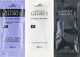 Крем-фарба для волосся на 1 застосування - Glori's Gloss&Grace — фото N2