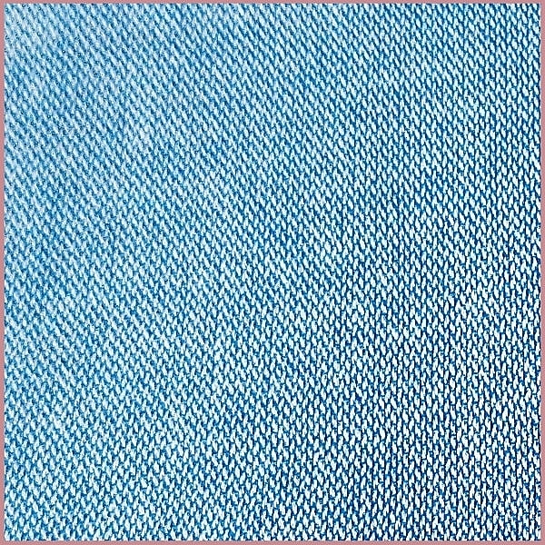 Полотенце для хаммама в полоску, голубое - Yeye  — фото N2
