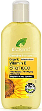 Шампунь для волосся з вітаміном Е - Dr. Organic Bioactive Haircare Vitamin E Shampoo — фото N1