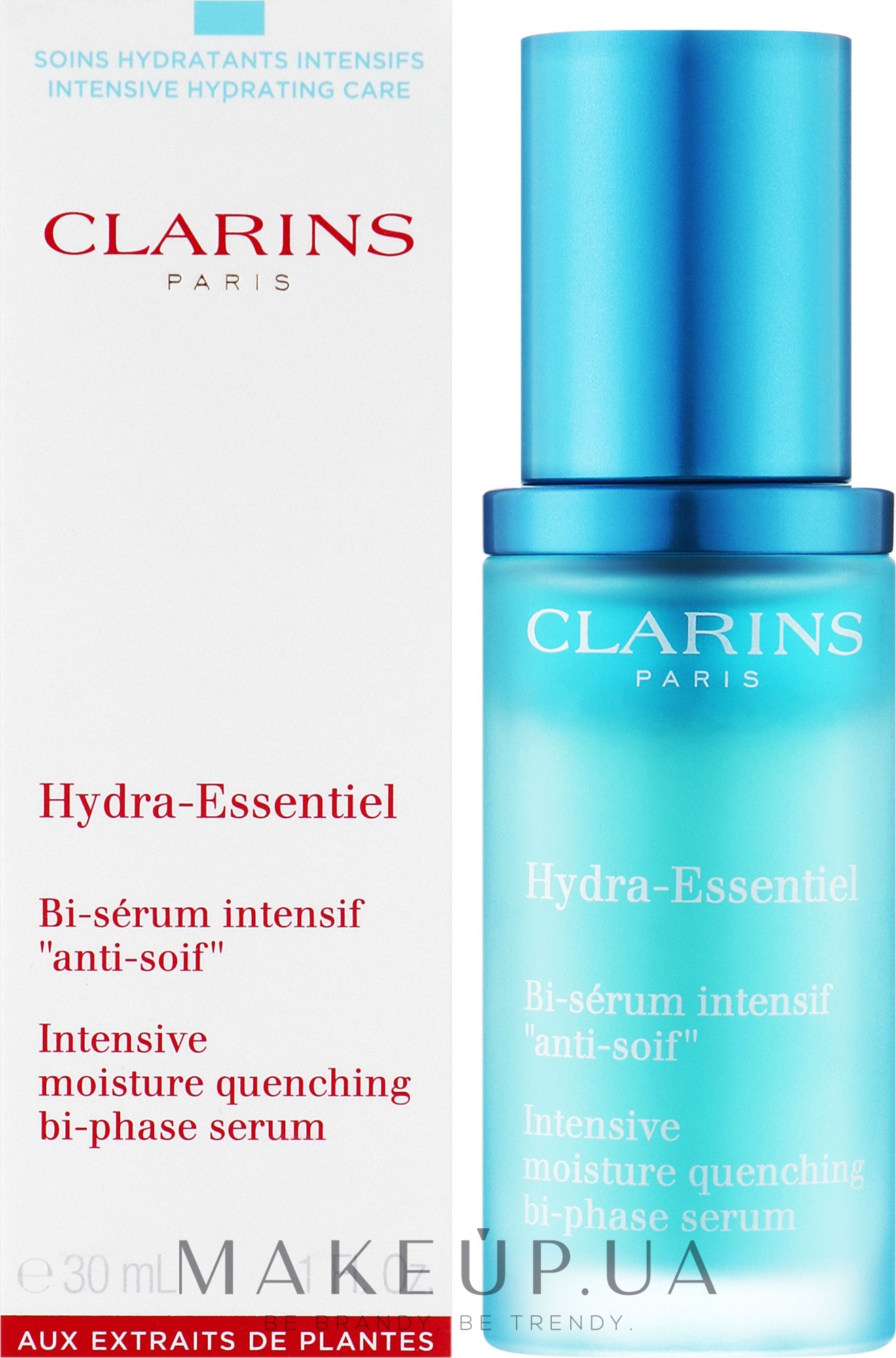 Зволожувальна сироватка для обличчя - Clarins Hydra-Essentiel Intensive Bi-Phase Serum — фото 30ml